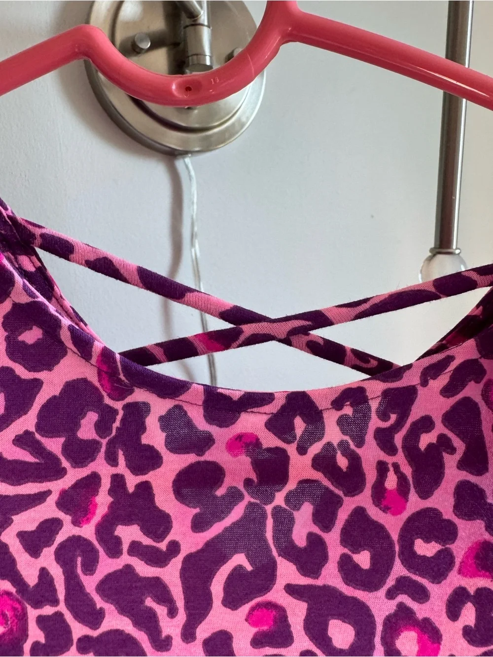Lilly Pulitzer Pink and Purple Leopard Print Girls' Dress